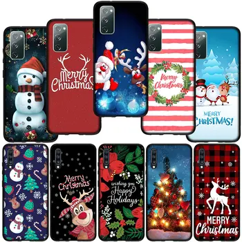 Веселая Рождественская Елка, Снеговик, Олень, Чехол для Телефона Xiaomi Poco X3 GT NFC X4 M2 M3 M4 Pro 4G M5 F3 10T 11T 11 12 C3 C40