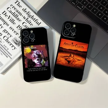 Чехол для телефона Alice In Chains ДЛЯ iPhone 14 13 11 12 Pro 8 7 Plus X 13 Pro MAX XR XS MINI SE 2020 Черного Цвета