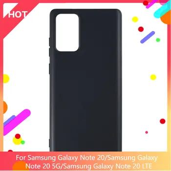 Чехол Samsung Note 20, матовая мягкая силиконовая задняя крышка для Samsung Galaxy Note 20, 5G Galaxy Note 20 LTE, тонкий противоударный чехол для телефона