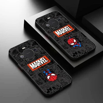 Чехол Для телефона Marvel С Человеком-Пауком Huawei Honor 100 Pro X20 SE X30 X40 X50i Mate 40 30 30E 20 10 Pro Plus Lite С полной защитой