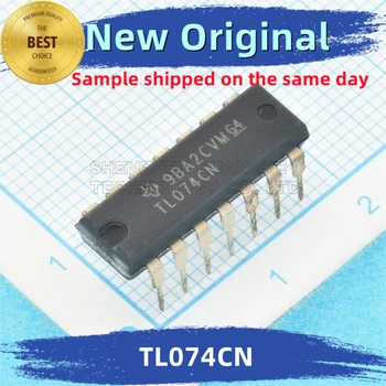 5 шт./ЛОТ Интегрированный чип TL074CN 100% новый и соответствует оригинальной спецификации