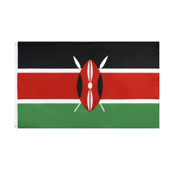 Flaglink 3x5 футов 90x150 см Ken Ke Флаг Кении