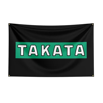 Флаг Takatas 3X5 ФУТОВ, Напечатанный Полиэстером Баннер Гоночного Автомобиля Для Декора, декор Флага, баннер Для Украшения флага, Баннер Для Флага