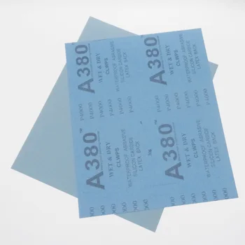 1 лист влажной и сухой наждачной бумаги с зернистостью 800-4000 Листов абразивной водонепроницаемой бумаги