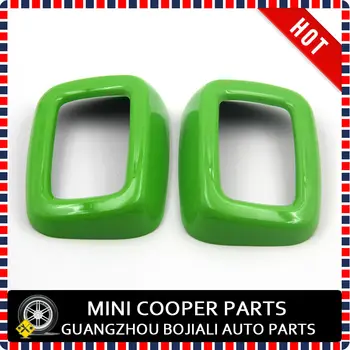 Абсолютно новый чехол для ремня безопасности заднего сиденья из АБС-пластика с защитой от ультрафиолета зеленого цвета для Mini cooper Clubman F54 (2 шт./компл.)