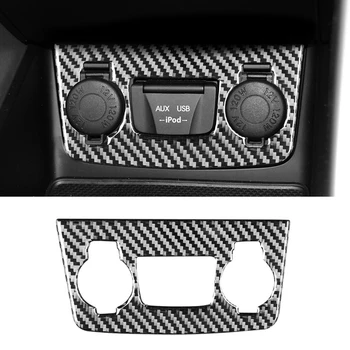 Наклейка на прикуриватель центральной консоли из углеродного волокна для Hyundai Sonata 8Th 2011-2014 Аксессуары