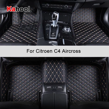 Изготовленные на Заказ Автомобильные Коврики KAHOOL Для Citroën C4 Aircross Auto Accessories Ковер Для Ног