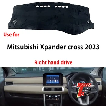 Высококачественная замшевая накладка на приборную панель фабрики TAIJS для Mitsubishi Xpander cross 2023, хит продаж, правый руль
