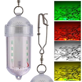 【Распродажа】 Электронные инструменты Мигающая светодиодная лампа для подводной рыбалки на батарейках