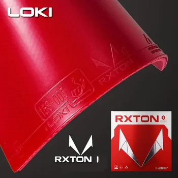 Оригинальная Резина для настольного тенниса LOKI RXTON 1 с Пупырышками из полуклекой резины Fast Attack WANG HAO, одобренной ITTF для настольного тенниса с губкой
