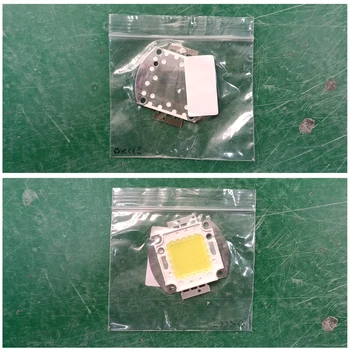 Светодиодный чип 100 Вт 7500ЛМ Белая лампочка Прожектор высокой мощности Встроенный DIY