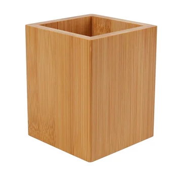 Коробка для отделки из бамбукового дерева, креативный декор, украшения для стола, Офисная ручка, ведро для хранения, прихватка, футляр, контейнеры для туалетных принадлежностей
