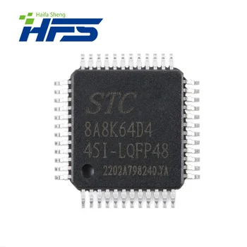 2шт STC8A8K64D4 STC8A8K64D4-45I STC8A8K64D4-45I-LQFP48 LQFP48 1T 8051 Микропроцессор Микроконтроллер MCU Микросхема IC