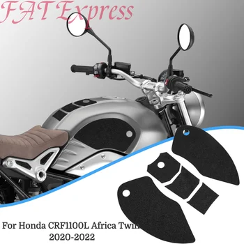 Протектор бака мотоцикла для Honda CRF1100L Africa Twin 2020 2021 2022 Наклейка-Термоаппликация Газовое Топливо Коленный захват Тяговая сторона